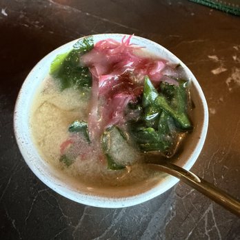 Sushi Row - Miso soup - Sushi Bars Near Me - Nashville, Tennessee