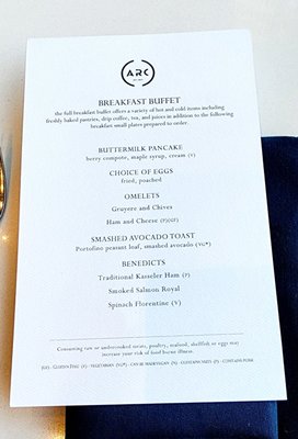 Menu photo 8 ARC Restaurant Vancouver, BC Menu photo 8 ARC Restaurant Vancouver, BC