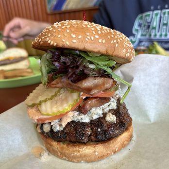 Project Burger - Black and Blue Burger - American Near Me - Alameda, California