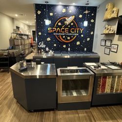 Space City Gourmet Popcorn - Our humble store entrance!