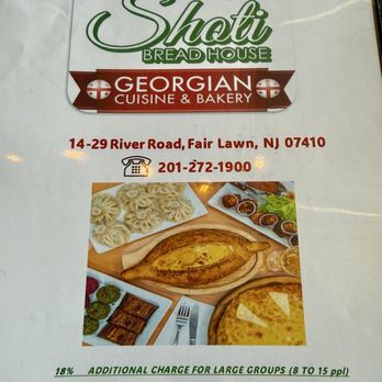 Shoti Bread House - Nov 2025 Menu - Georgian Near Me - Fair Lawn, New Jersey Shoti Bread House - Nov 2025 Menu - Georgian Near Me - Fair Lawn, New Jersey