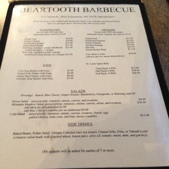 Beartooth Barbecue - Barbeque Near Me - West Yellowstone, Montana Beartooth Barbecue - Barbeque Near Me - West Yellowstone, Montana