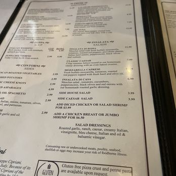 Pasta Cafe - Menu - Italian Near Me - Roswell, New Mexico