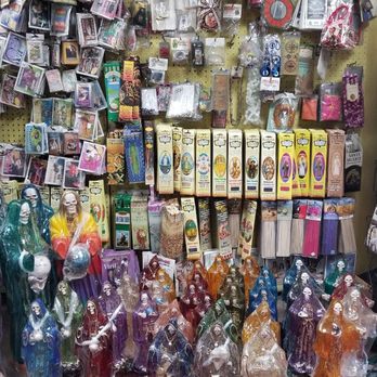 Botanica Santisima - A variety of  Santa Muertes ,incense . - Spiritual Shop Near Me - San Jose, California