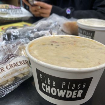 Pike Place Chowder - Seafood Bisque - Seafood Near Me - Seattle, Washington