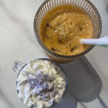 Taste & Glory - thai iced tea and ube latte - Breakfast & Brunch Near Me - San Mateo, California Taste & Glory - thai iced tea and ube latte - Breakfast & Brunch Near Me - San Mateo, California