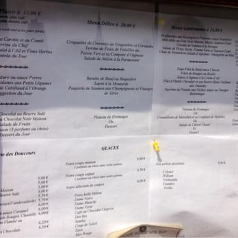 La Joyère - Le menu - Modern European Near Me - Perenchies, 59
