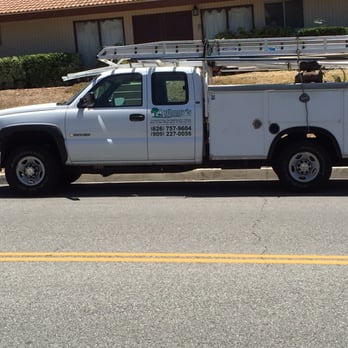 Anthony's Tree Service - The Anthony's Tree Service work truck in West Covina, CA - Tree Services Near Me - Chino, California