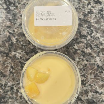 Mango World - E4 Mango pudding - Bubble Tea Near Me - North Las Vegas, Nevada