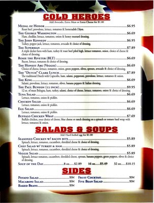 Menu photo 3 Mozo's Great American Heroes Pueblo, CO Menu photo 3 Mozo's Great American Heroes Pueblo, CO