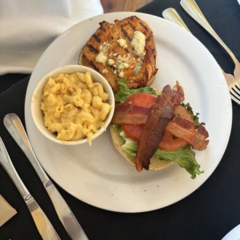 Vic's On the River - Black & Blue Chicken and Mac and cheese - Seafood Near Me - Savannah, Georgia Vic's On the River - Black & Blue Chicken and Mac and cheese - Seafood Near Me - Savannah, Georgia