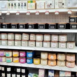 Shoppers Drug Mart - Extra rack of scented candles - kind of oddball at Shoppers.