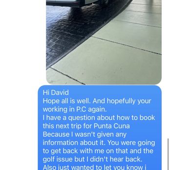 Hard Rock Hotel - Conversation with David where he's ghosted us - Hotels Near Me - Cancún, ROO