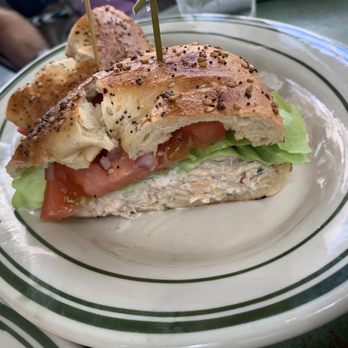 Java & Jam - Tuna salad on everything bagel - Breakfast & Brunch Near Me - Fort Lauderdale, Florida Java & Jam - Tuna salad on everything bagel - Breakfast & Brunch Near Me - Fort Lauderdale, Florida