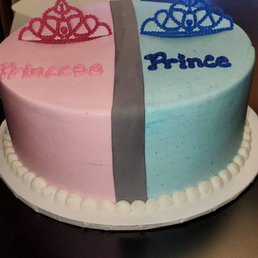 Gender Reveal cake made by Julian! Gender Reveal cake made by Julian!