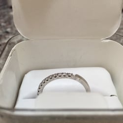 Bar-Kay Jewelers - Wedding band missing a diamond one year after wedding. They DO NOT back their products at all.