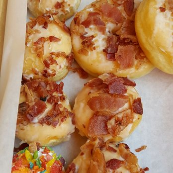 Cafe Dulce - 2 sizes of bacon donuts! - Coffee & Tea Near Me - Los Angeles, California Cafe Dulce - 2 sizes of bacon donuts! - Coffee & Tea Near Me - Los Angeles, California