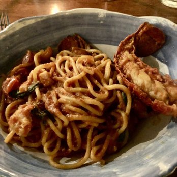 Noe - Lobster spaghetti with spicy pomodoro sauce - Italian Near Me - Kapolei, Hawaii Noe - Lobster spaghetti with spicy pomodoro sauce - Italian Near Me - Kapolei, Hawaii