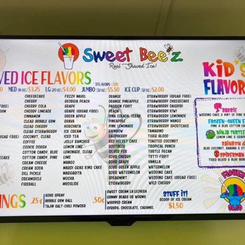Sweet Beez - Yummy favors - Shaved Ice Near Me - Spring tx, Texas