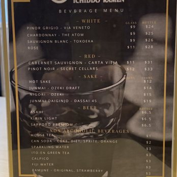 Ikedo Japanese Eatery - Beverage menu - Ramen Near Me - Port Washington, New York Ikedo Japanese Eatery - Beverage menu - Ramen Near Me - Port Washington, New York
