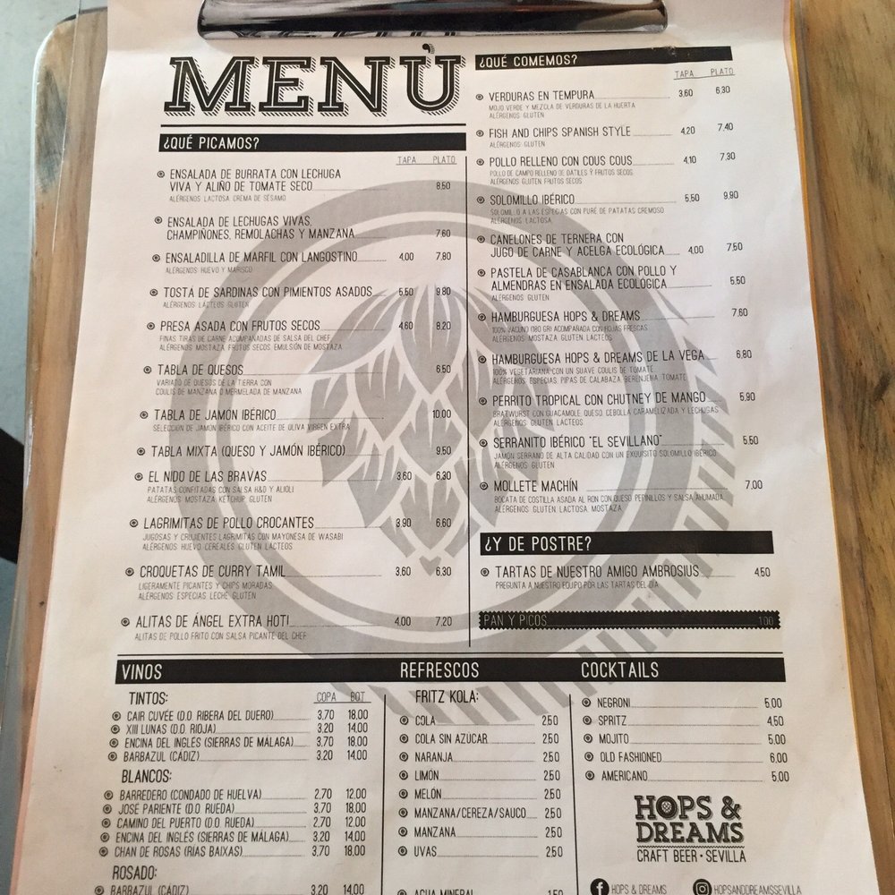 Hops & Dreams - Love this place! - Wine Bars Near Me - Seville, SE Hops & Dreams - Love this place! - Wine Bars Near Me - Seville, SE