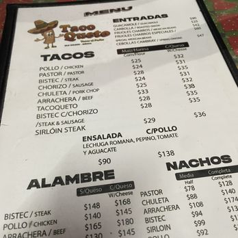 Taco Queto - Menu - Restaurants Near Me Taco Queto - Menu - Restaurants Near Me