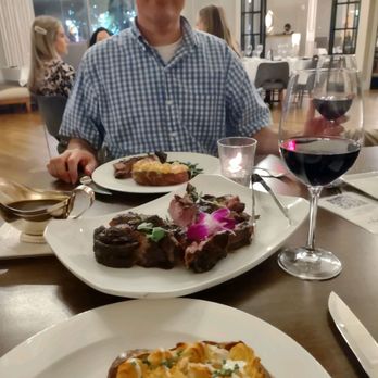 Bentley's Restaurant - Ribeye for 2 and twice baked potatoes - French Near Me - Charlotte, North Carolina Bentley's Restaurant - Ribeye for 2 and twice baked potatoes - French Near Me - Charlotte, North Carolina