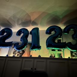 Happy Birthday balloons for my father in law 12.31.23