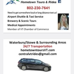 Hometown Tours & Rides - Business Card