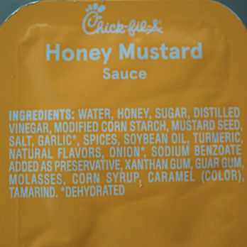 Chick-fil-A - ows a packet of honey mustard sauce - Fast Food Near Me - Laurinburg, North Carolina