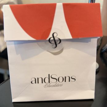 andSons Chocolates - Takeaway bag - Chocolatiers & Shops Near Me - Beverly Hills, California andSons Chocolates - Takeaway bag - Chocolatiers & Shops Near Me - Beverly Hills, California
