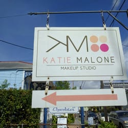Katie Malone Makeup Studio - Sign on magazine street