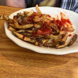 Truffle parm fries