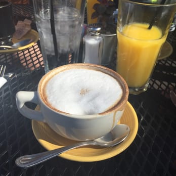 Wildflower Cafe - Amazing almond milk cappuccino and fresh squeezed orange juice. - Breakfast & Brunch Near Me - Redondo Beach, California