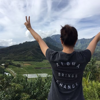 Aloha Exchange - Aloha Brings Change shirt I got from the Aloha Exchange store! - Accessories Near Me - Kalaheo, Hawaii