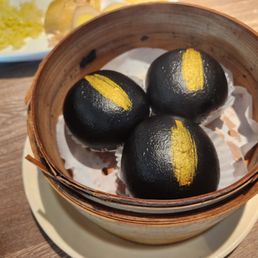 Custard buns Custard buns