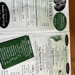 Flapjack Pete's - Menu