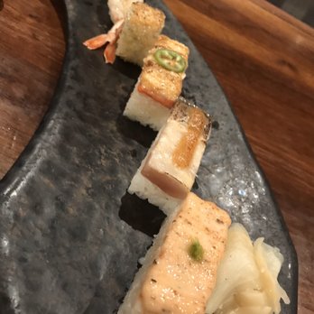 Minami - Missing one piece bc I got too excited and ate one! Premium zen for 45$ (dine out) - Japanese Near Me - Vancouver, British Columbia Minami - Missing one piece bc I got too excited and ate one! Premium zen for 45$ (dine out) - Japanese Near Me - Vancouver, British Columbia