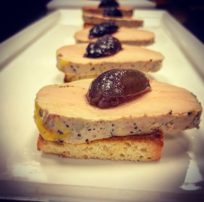 Photo of La Boheme - Palo Alto, CA, US. Foie Gras terrine and Fig Confit