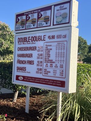 Menu photo 2 In-N-Out Burger Vacaville, CA Menu photo 2 In-N-Out Burger Vacaville, CA