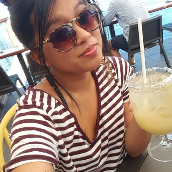 Schooners Monterey - Patio seating with a margarita on the side - Seafood Near Me - Monterey, California Schooners Monterey - Patio seating with a margarita on the side - Seafood Near Me - Monterey, California