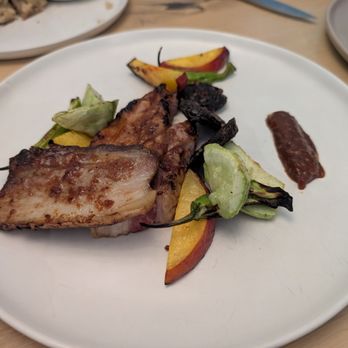 Tomat - White Sea Bass Collar - New American Near Me - Los Angeles, California