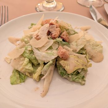 Biltmore Ballrooms - First Course: Caesar Salad with garlic focaccia croutons, shaved Parmesan, and Caesar dressing. - Venues & Event Spaces Near Me - Atlanta, Georgia