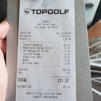 Topgolf - Damage - Golf Near Me - Las Vegas, Nevada