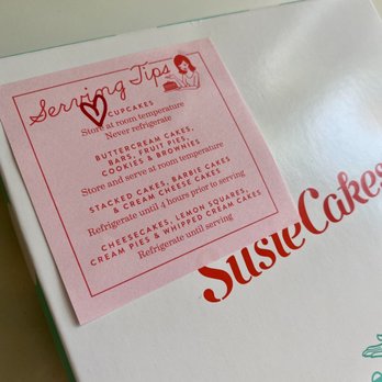 SusieCakes - Studio City - Serving tips! - Bakeries Near Me - Studio City, California SusieCakes - Studio City - Serving tips! - Bakeries Near Me - Studio City, California