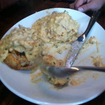 Union Kitchen and Tap Encinitas - What's left of his biscuits and gravy after only a few minutes - New American Near Me - Encinitas, California Union Kitchen and Tap Encinitas - What's left of his biscuits and gravy after only a few minutes - New American Near Me - Encinitas, California