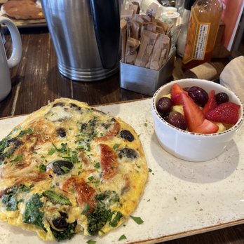 First Watch - Frittata Rustica with a side of fresh fruit - Cafes Near Me - Destin, Florida First Watch - Frittata Rustica with a side of fresh fruit - Cafes Near Me - Destin, Florida