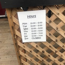 Chip Chop Fresh Cut Fries - Hours