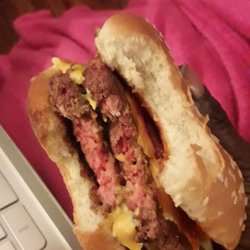 McDonald's - The burger is raw