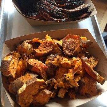 Maple Tree BBQ - Brisket and sweet potatoes - Barbeque Near Me - Riverhead, New York